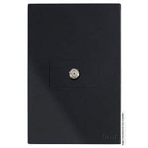 CJ COAXIAL (ANTENA) HORIZONTAL 4X2 - RECTA BLACK SATIN FOSCO
