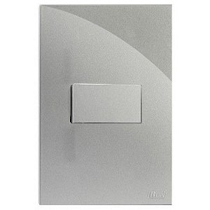 CJ INT. SIMPLES HORIZONTAL 4X2 - RECTA PRATA GLOSS