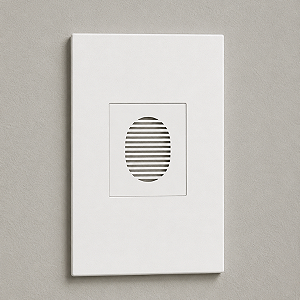 CJ CAMPAINHA CIGARRA (SOM) 4X2 - RECTA BRANCO SATIN FOSCO