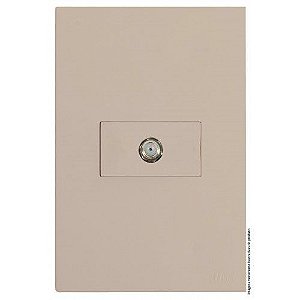 CJ COAXIAL (ANTENA)  HOR. 4X2 - RECTA AREIA SATIN FOSCO