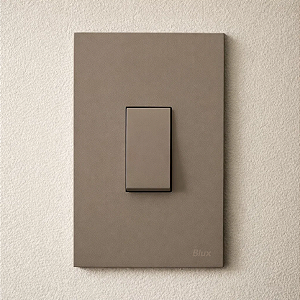 CJ INTERRUPTOR PARALELO VERTICAL 4X2 - RECTA FENDI SATIN FOSCO