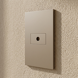CJ PLACA FURO HORIZONTAL 4X2 - RECTA FENDI SATIN FOSCO