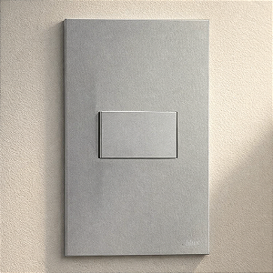 CJ INT. SIMPLES HORIZONTAL 4X2 -RECTA PRATA SATIN FOSCO