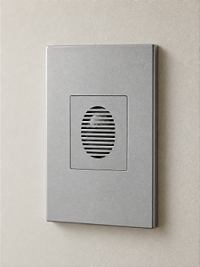CJ CAMPAINHA CIGARRA (SOM) 4X2 - RECTA PRATA SATIN FOSCO