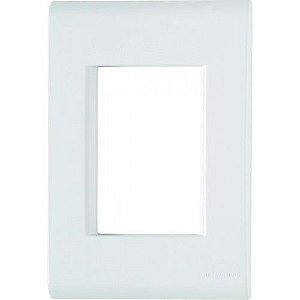 PLACA P/ 3 MODULOS BRANCO 4X2 - TRAMONTINA LIZ