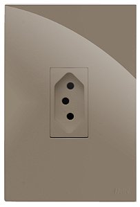 CJ TOMADA 20A VERTICAL 4X2 - RECTA FENDI GLOSS