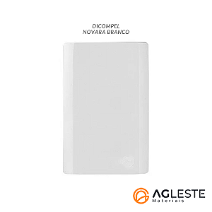 PLACA CEGA COM SUPORTE 4X2 - DICOMPEL NOVARA BRANCO