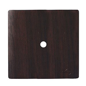 PLACA FURO COM SUPORTE 4X4 - DICOMPEL NOVARA TABACO