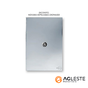 CJ COAXIAL (ANTENA)  4X2 - NOVARA GLASS ESPELHADA CROMADO