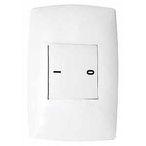 CJ INT. BIPOLAR GRANDE SIMPLES 10A 4X2 - BLUX HOME BRANCO
