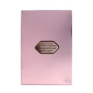 CJ CIGARRA BIVOLT ( SOM ) 4X2 - NOVARA GLASS OURO ROSE/OURO ROSE