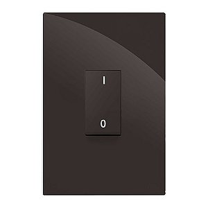 CJ INT.BIPOLAR SIMPLES  VERTICAL 4X2 - RECTA CHOCOLATE GLOSS
