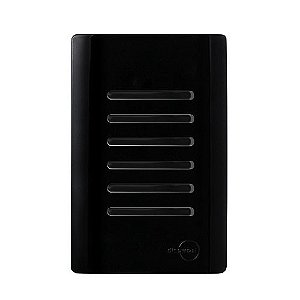 CJ INTERRUPTOR SEXTUPLO SIMPLES (ESPECIAL) 4X2 - NOVARA PRETO BRILHANTE TOTAL
