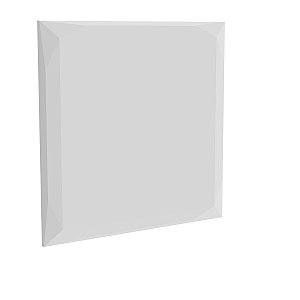 PLACA CEGA COM SUPORTE 4X4 -  DOHA BRANCO
