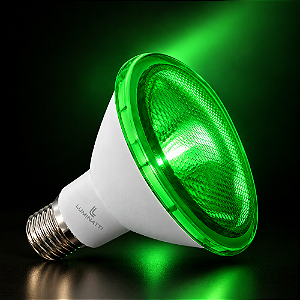 LAMPADA PAR38 LED 15W GREEN BIVOLT IP65 - LUMINATTI - LM172