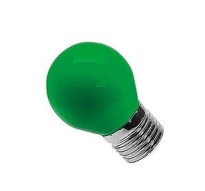 LAMPADA BOLINHA LED 6W VERDE BIVOLT - LUMINATTI