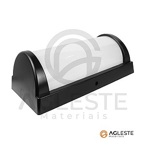 ARANDELA MURRETO PRETO 2700K 30W (DANURI) - LUMINATTI