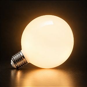 LAMPADA MINI BALLOON LED 8W 2700K BIVOLT - LUMINATTI