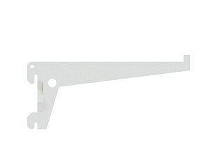 SUPORTE P/ TRILHO SIMPLES 20CM BRANCO - BRASFORMA