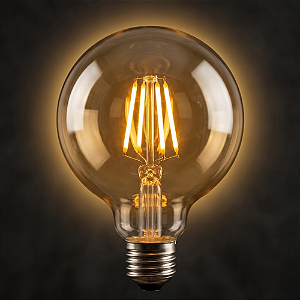 LAMPADA FILAMENTO GLOBO G80 E27 4W - AAATOP - G80