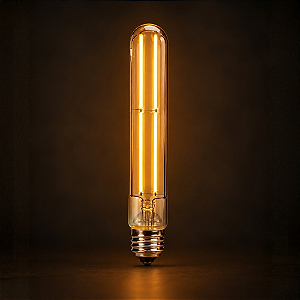 LAMPADA FILAMENTO AMBAR T30X125 2W 120LM/W E27 - AAATOP - T30125