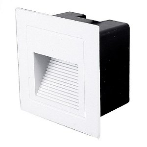 BALIZADOR BARDI BIVOLT IP65 (LUZ QUENTE) 3W - HEVVY