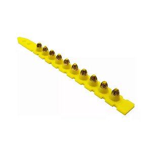 FINCAPINOS MAGAZINADOS CALIBRE 27 AMARELO 100UN - WALSYWA