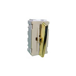 MODULO INTERRUPTOR SIMPLES - DICOMPEL NOVARA GOLD - DNV1200/157GD