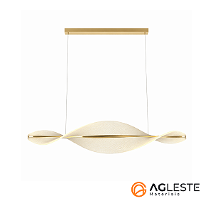 Pendente Horizontal Leaf LED 3000K (BRANCO QUENTE) 20W