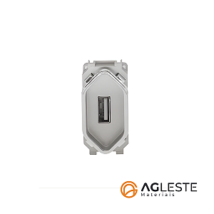 MODULO ENTRADA HDMI - DICOMPEL NOVARA BRANCO CROMADO