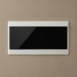 QUADRO DE EMBUTIR PARA 6/8 DISJUNTORES FUME - BIKI