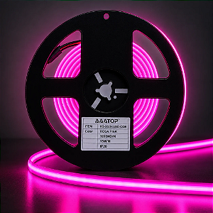 FITA DE LED 320SMD COB ROSA PINK IP20 15W/M - AAATOP - RS-3528-320D-COB