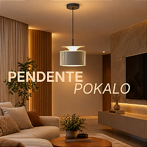 PENDENTE POKALO BEGE / BEGE 12W 2700K IP20 - BELLA