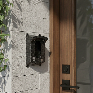 Protetor Cinza Antivandalismo para Módulo Externo Interfone Intelbras 7010 HS