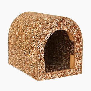 Casinha de Roedor Recriar Pet Ecológica para Mini Coelho e Chinchila