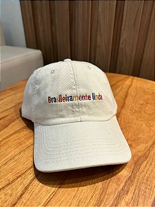 Boné "Brasileiramente linda"