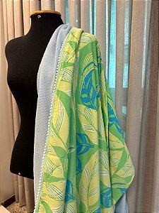 Canga Toalha Serra - azul Claro