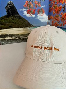 Boné: "Eu nasci para isso"