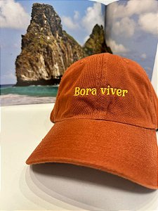 Boné "Bora viver"