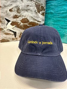 Boné "Curtindo a jornada"