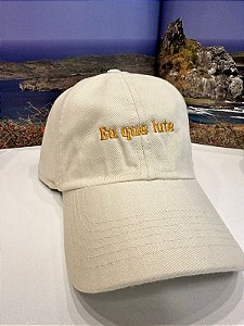 Boné "Eu que lute"