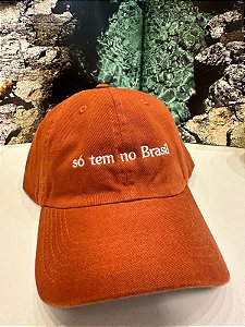 Boné "Só tem no Brasil"