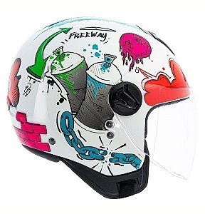 Capacete Freeway Street Branco
