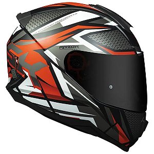 Capacete Norisk Razor Sharp Preto/Vermelho