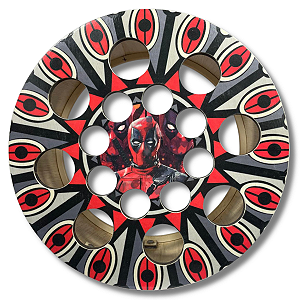 Carretilha de Madeira 14 Polegadas (36cm) Rolamento