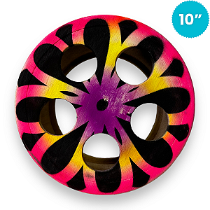 Carretilha de Madeira 10 Polegadas (25cm) Rolamento