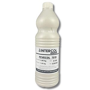 Cola Branca 1Kg Intercol Extraforte Para Artesanato Madeira Papel Pronta Para Uso