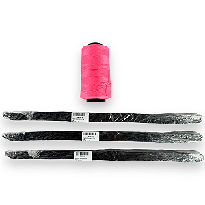 Kit Rabiola 3 Fitas Solar 100gr 1 Linha Armação 2000 Metros