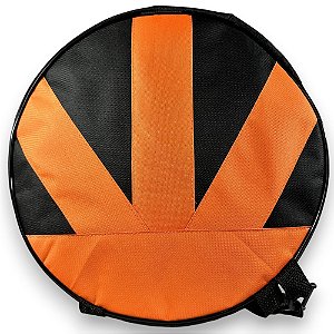 Mochila Bolsa Para Levar Carretilha De Pipa 18 Polegadas 50cm: LARANJA