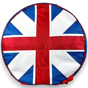 Mochila Bolsa Para Levar Carretilha De Pipa 12 Polegadas 34cm: Reino Unido Azul